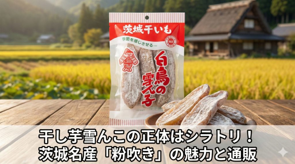 茨城干し芋「白鳥の雪ん子」のイメージ画像