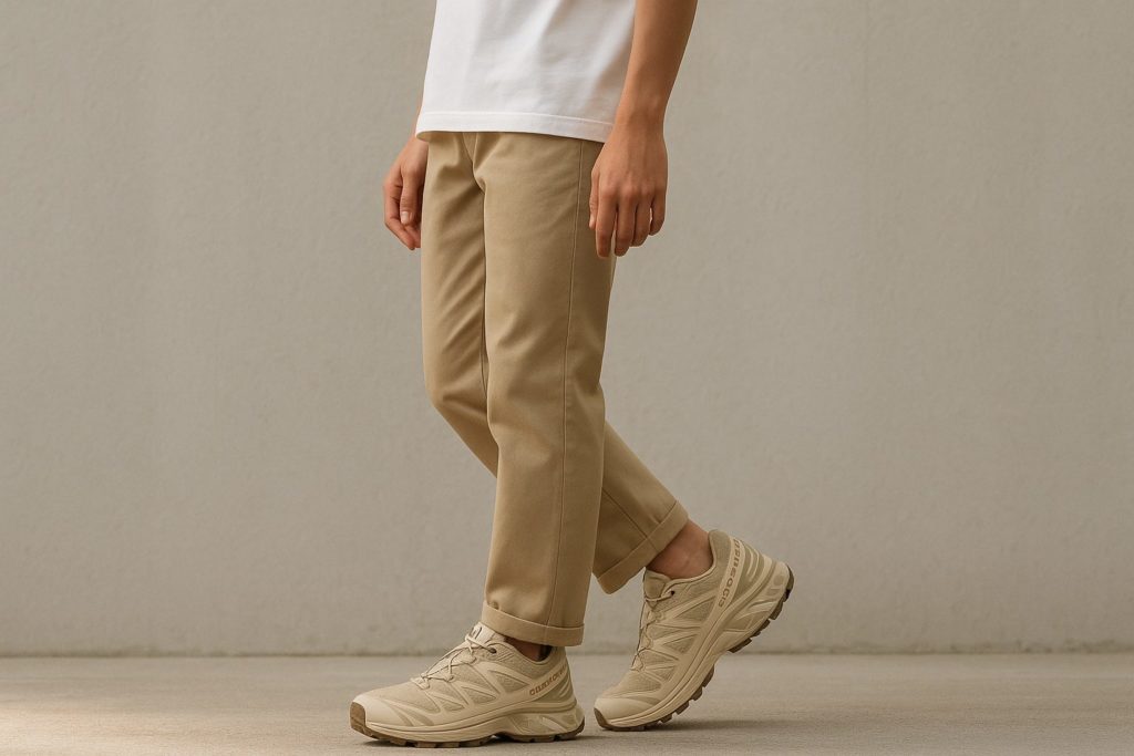 ベージュのXT-6を主役にした写真