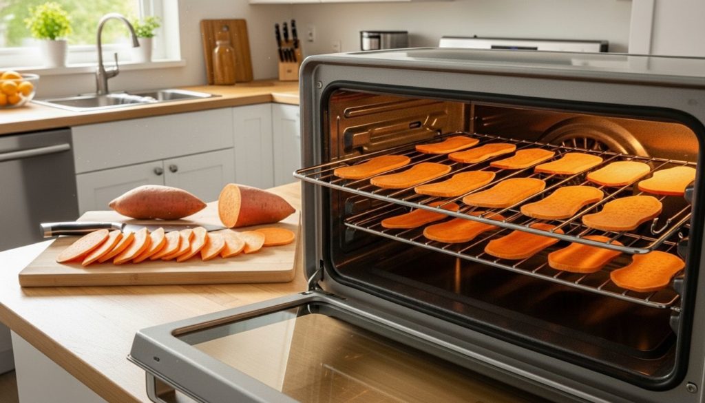 オーブンで干し芋を作るイメージ画像