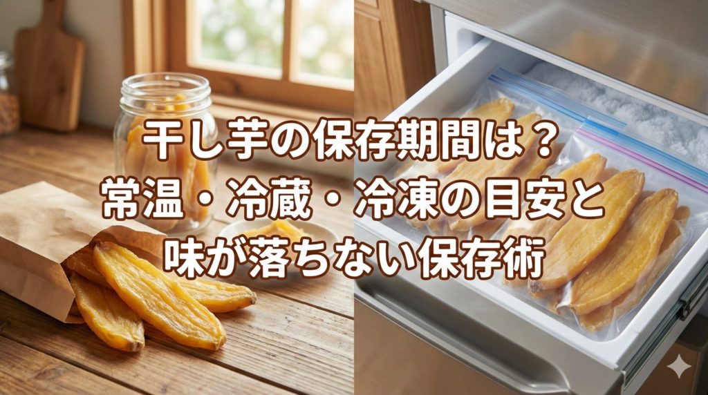 干し芋の保存術のイメージ画像