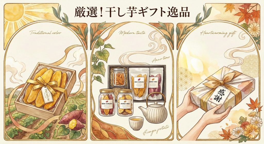 干し芋のおしゃれなギフトのイメージ画像