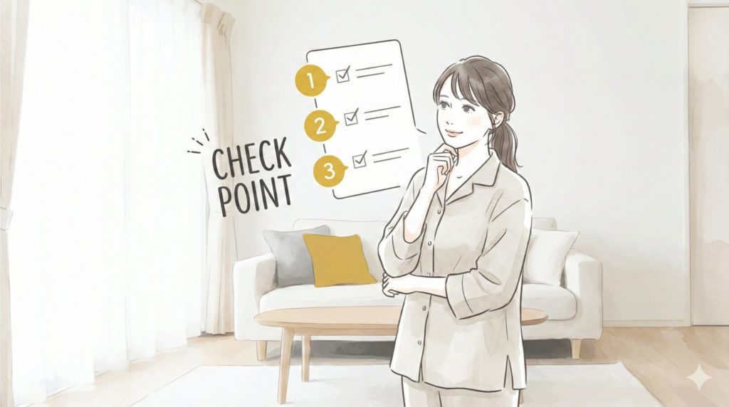 3つのデメリットのイメージイラスト