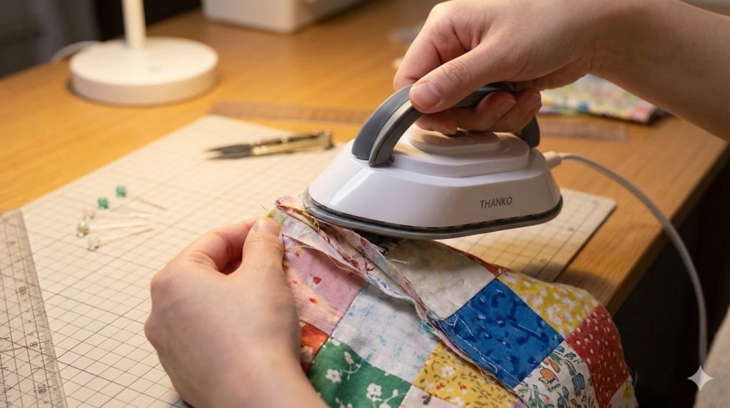 パッチワークでポタロンを活用しているイメージ